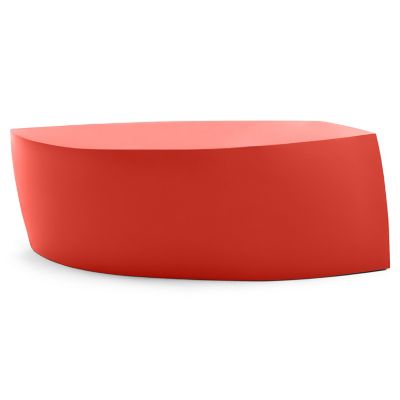 Heller Frank Gehry Bench - Color: Red - 1018-02
